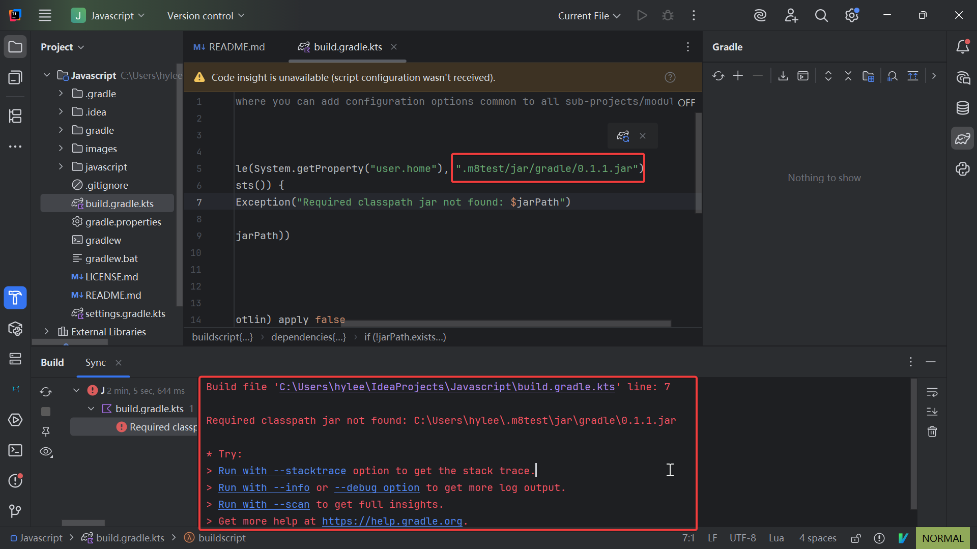 Gradle 插件版本错误 Gradle 插件版本错误