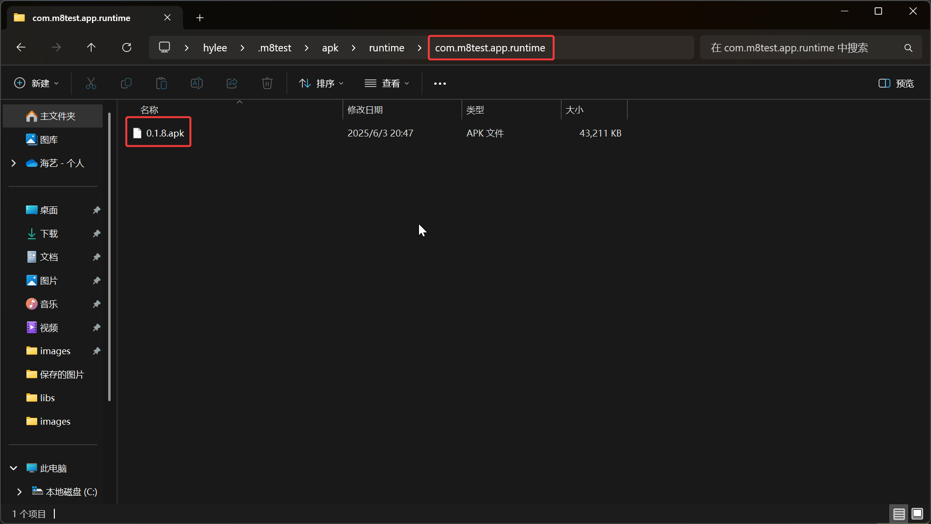 runtime 目录